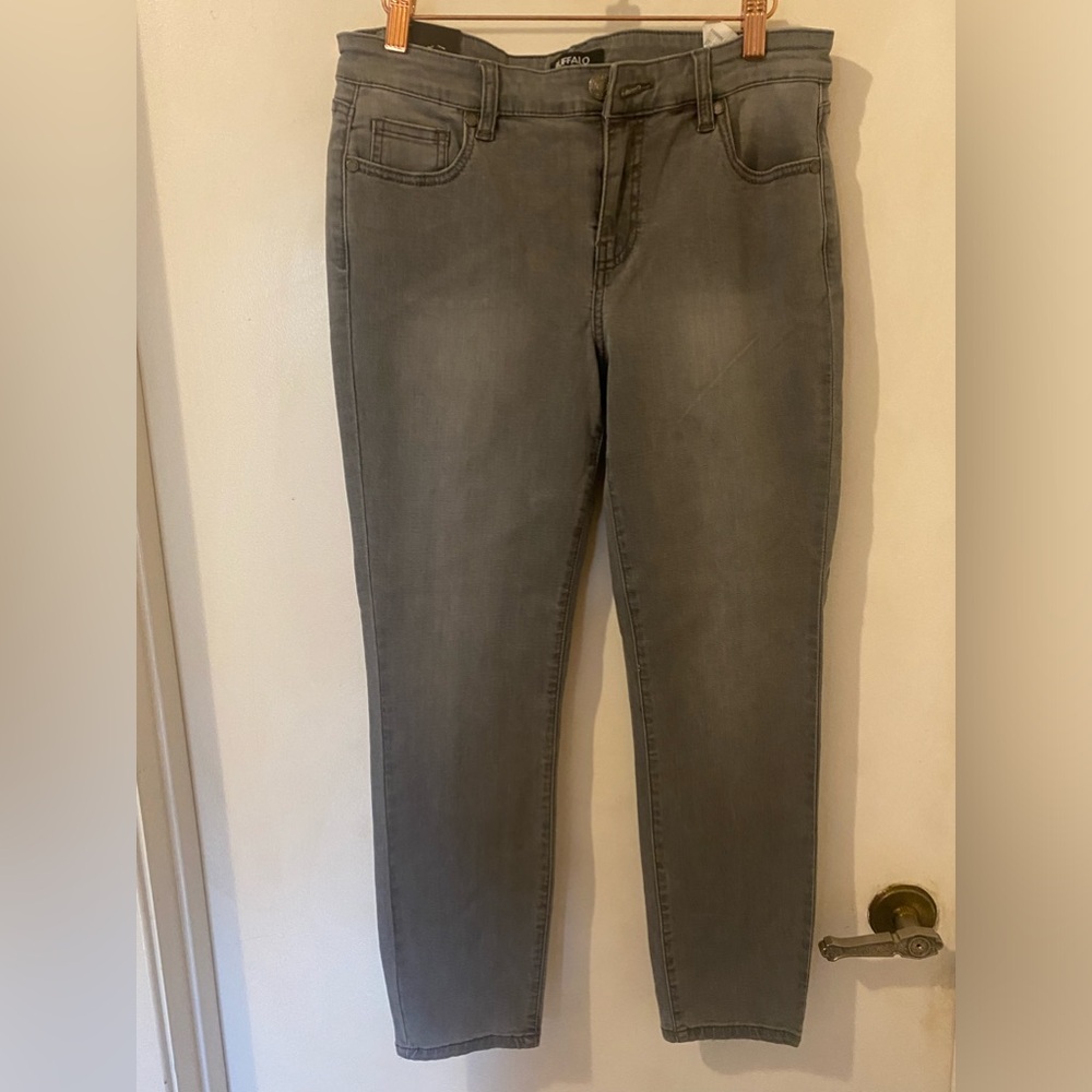 Buffalo David Bitton Womens Aubrey MidRise Stretch Capri Skinny Jeans NWT